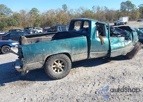 1997 Chevrolet C1500 Fleetside из США, поврежденный, VIN 1GCEC19M2VE215608